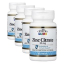 21. Century Healthcare Zink Citrate Tablets 50mg, 60 Greve (pakke med 4)