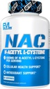 Evolution Nutrition NAC N- Acetyl L- Cystein - 600mg N- Acetyl L- Cystein Per Servering - Antioxidant Support - Health Support - Kosttilskud - Vegan & Gluten Free - 60 Veggie Kapsler - 60 Servere