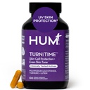 Hum vende tilbage tid gurkemeje supplement til ungdommelig udseende hud støtte med grøn te ekstrakt, Lutein & polyphenoler, hudpleje Aging & Collagen Support kapsler til selv Tone, 60 Veganske kapsler