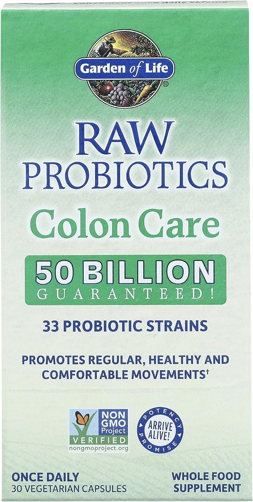 LIFE GARDEN Raw Colon Care Probiotika, 30 CT