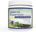 Wellgenix Immunoessentials - Multivitamin pulver til mænd, kvinder & børn - Vegan tillæg med vitaminer C, D Elderberry Zink, Echinacea til Toddler, Kid & Voksen - 7.57g (Raspberry Lemonade)