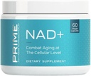 PRIME NAD + Supplement med Nicotinamid Riboside & Pterostilben - Advanced Anti- Aging Formel, Understøtter Cellular Health, Cognitive Function & Energy Production, Non- GMO, Gluten- Free, 30 Serveringer