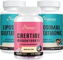 Liposomal Glutathion 2 Pack & Creatin monohydrat 1 Pack