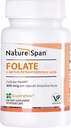 Aktiv 6S- 5- methyltetrahydrofolic acid- 400 mcg, Promote Protein Production, red Blood Cell Production and Prevent føtal misdannelser, 30 Caps