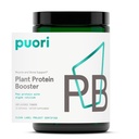 Puori Vegan Plant Protein Enhancer Powder - 25 Servering - Neutral Flavor Pea Protein med Algae Calcium til essentielle aminosyrer - Dairy-Free, Vegetar, Non GMO