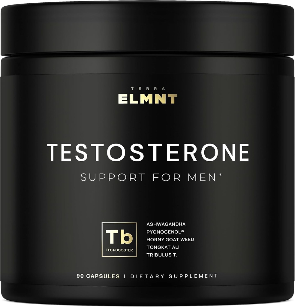 21,800mg Testosteron Booster til mænd 8X Styrke w. Ashwagandha, Tongkat Ali, Pycnogenol, Tribulus - alt T Testosteron supplement til mænd Male Enhancing Libido Test Booster + Muscle Builder piller