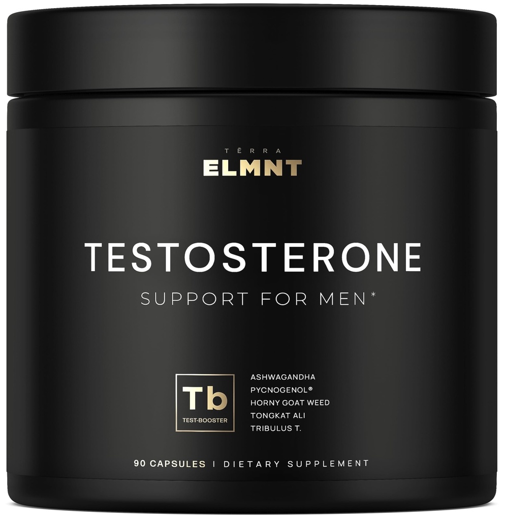 21,800mg Testosteron Booster til mænd 8X Styrke w. Ashwagandha, Tongkat Ali, Pycnogenol, Tribulus - alt T Testosteron supplement til mænd Male Enhancing Libido Test Booster + Muscle Builder piller