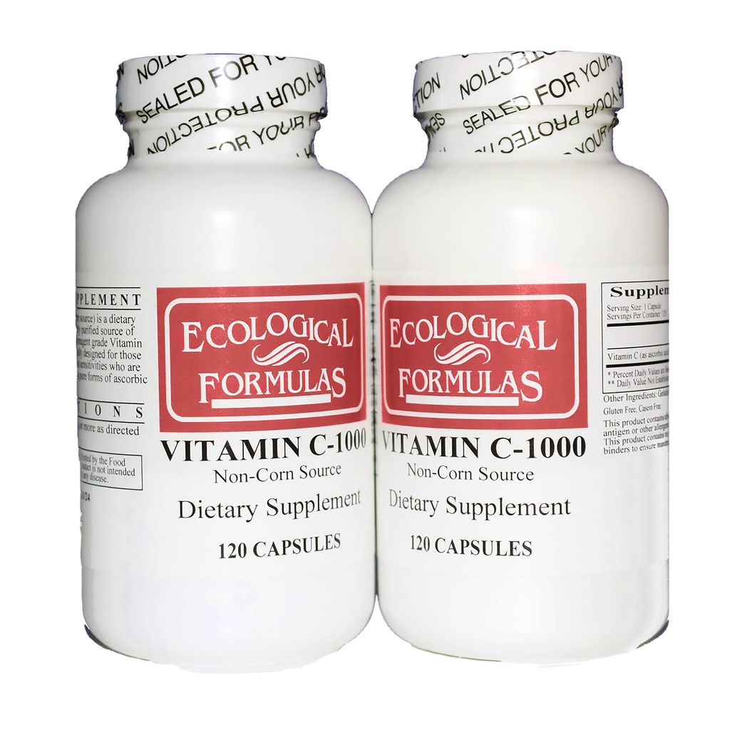 Økologiske formler C-vitamin fra Tapioca til sensitive stomachs Praktisk 2- Pack