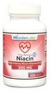 Wonder Laboratories High Potancy Time Release Niacin (vitamin B3) 500 Mg 100 tabletter Non- GMO, Gluten Free Supplement