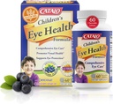 CATALO Children 's Eye Health Formel Chewable Tablets med Mirtoselect Bilberry Extract, FloraGLO Marigold Extract, Eyebright, Taurine, og Zink til Eye Care - 60 tabletter