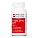 PROTOKOL FOR LIV BALANCE Grape Seed OPC - 250 mg - 90% polyphenoler - med Rutin & Amla Fruit Extract - Grape Seed Capsule - Non- GMO & Kosher - 90 Veg Caps