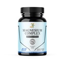 Magnesium Complex 470mg, No Fillers, Magnesium Glycinate, Malate & Citrate, High Absorption Formula, Vegan, Non GMO, 120 Capsules