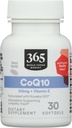 365 af Whole Foods Market, CoQ10 100 MG Plus E-vitamin, 30 Greve