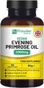 Vegan Evening Primrose Oil 2000mg med E-vitamin & B6 - 60 Vegan Softgels - 124; Pure Cold Pressed I 180 mg GLA per Capsule I Women 's Health I Premium Quality I af Prowise Healthcare