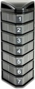 Deke Home - Stackable Pill Organizer 3 Times a Day, 7 Day Pill Dispenser, Weekly Pill Organizer for Medication, Vitamin, Supplement, Durable Hard Case, Secure Closure, BPA Free, Easy to Clean