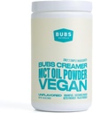 BUBS Naturals MCT Oil Powder - Premium MCT Oil & Keto Coffee Creamer - Vegan & Paleo Friendly - Sunde kokosnødder Fedtstoffer + lav carb - Dairy- Free Energy Source for Shakes, Smoothies & Baging (10.6 oz)
