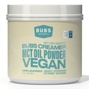 BUBS Naturals MCT Oil Powder - Premium MCT Oil & Keto Coffee Creamer - Vegan & Paleo Friendly - Sunde kokosnødder Fedtstoffer + lav carb - Dairy- Free Energy Source for Shakes, Smoothies & Baging (10.6 oz)