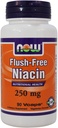 Now Flush- free Niacin 250 mg, 90 Kapsler (pakke med 2)