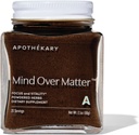 Apothékary Mind Over Matter Kognitiv Support Mushroom Powder, Memory & Focus, Stress Relief Herbal Supplement, Sugar Free, Vegan, Ingen Koffein
