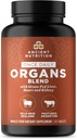 Ancient Nutrition Organ Kognitiv, Når daglig Grass- Fed og Wild Organ Kompleks Kapsler, Lever, hjerte, Nyre Understøtter Organ, Kognitiv, og Immunsystemet Sundhed, 30 Ct