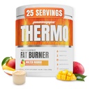 PROSUPPS Thermogen Fat Burner Powder, Molten Mango - Vægttab & Metabolisme Booster Pre Workout Supplement for kvinder & mænd - Understøtter Appetite Control & øger energi - Gluten- Free - 25 Serveringer