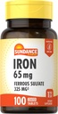 Sundance Iron Supplement Ferrosulfate 325mg