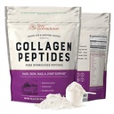 Live Bevidsthed Collagen Peptider Pulver - Naturligt -Sourced Hydrolyzed Collagen Pulver - Hår, hud, negle og fælles støtte - Type I & III Grass- Fed Collagen Kosttilskud til kvinder og mænd - 16oz