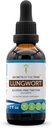 Secrets of the Tribe Lungwort Alkohol- Free Liquid Extract, Lungwort (Pulmonaria officinalis) Tørret blad tinktur Supplement 2 oz