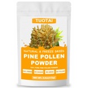 Premium Pine Pollen Powder, 100% Natural Powder, Ingen GMO, Ingen tilsætningsstoffer, Vegan