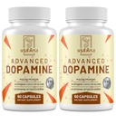 Dopamin Supplement- Mucuuna Pruriens Seed Extract, Premium Vitamin, Minerals, og Natural Plant Ekstrakter til Mental Drive, Klarhed, Focus-120 Kapsler
