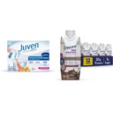 Juven Therapeutic Nutrition Drink Mix Powder for Wund Healing Support & Sikre Max Protein Nutrition Shake med 30 g Protein