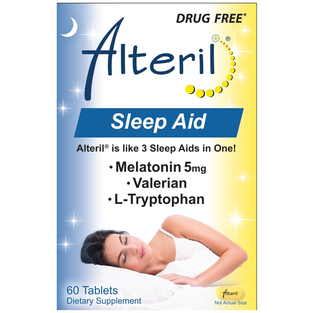 Alternativ - Sleep Aid Alle naturlige - 60 tabletter