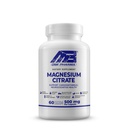 MB One Magnesium Citrate 500mg - Absorptionsformel for muskel, nerve, dvalestøtte - Vegan, non-GMO - fordøjelsessygdomme & hjertesygdomme - 60 Caps - 60 dages forsyning