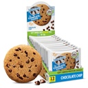 Lenny & Larry 's The Complete Cookie, Chocolate Chip, Soft Baked, 16g Plant Protein, Vegan, Non- GMO, 4 Ounce Cookie (Pack of 12)