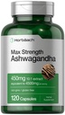 Horbäach Ashwagandha Supplement Note 124; Max Strength