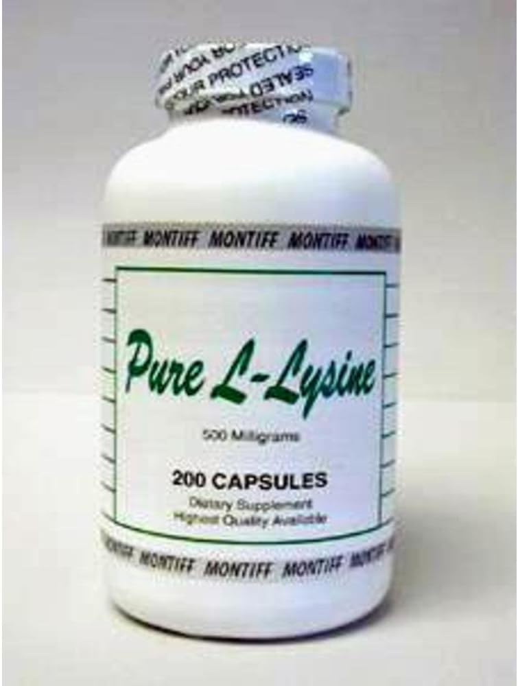 Pure L Lysin 500 mg 200 Cap