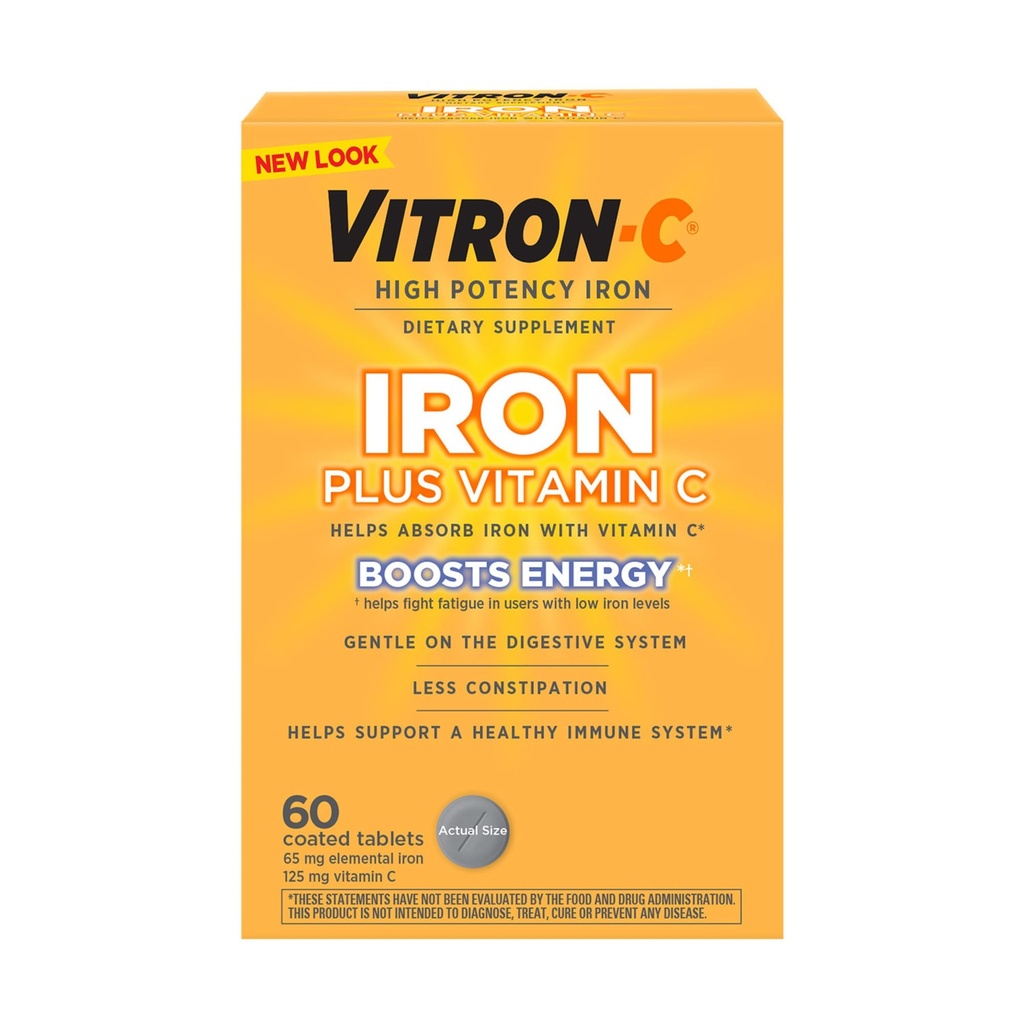 Vitron- C Multivitamin Tablet 63736012301 1 flaske, 60 per flaske