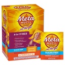 Metamucil On- the- Go Packets, Sugar- Free, 44 Packets, 4- in-1 Psyllium Husk Fiber Supplement, Orange Artiskost, Individuelle Serveringer Great for Travel, Fiber Supplement for fordøjelse sundhed og regelmæssighed