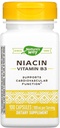 Niacin, vitamin B3, 100 mg, 100 kapsler, Nature 's Way