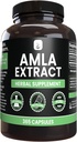 PURE ORIGINAL INGREDIENTS Amla Extract (365 Capsules) No Magnesium Or Rice Fillers, Always Pure, Lab Verified