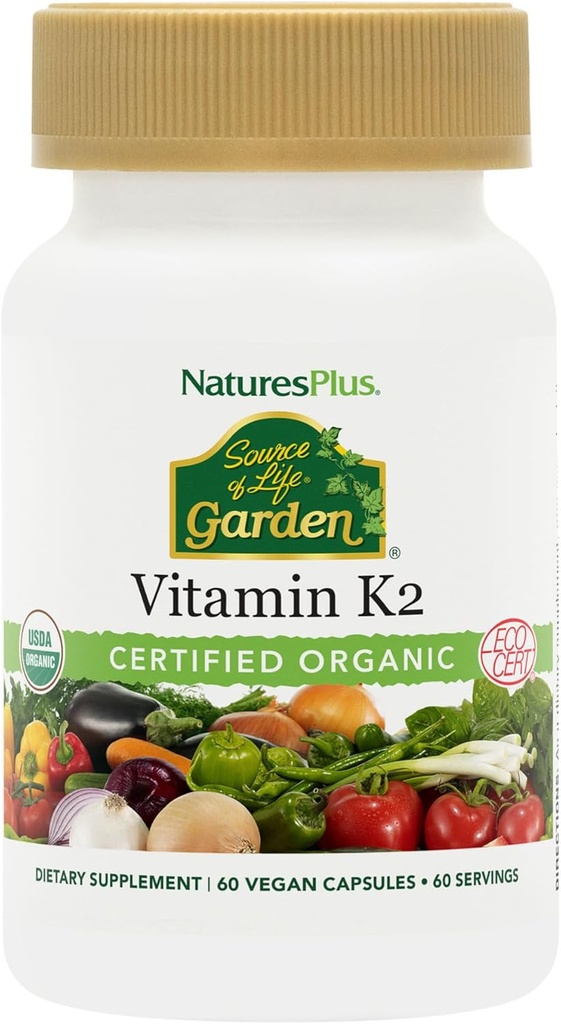 Naturens Plus Sol Have VIT K2 120 mcg V Kapsler, 60 Greve