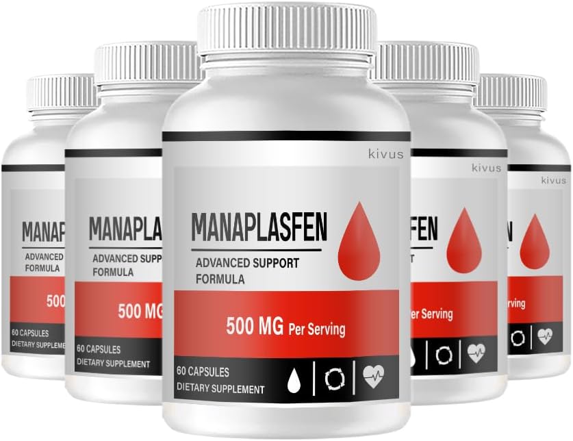 (5 Pack) Manaplasfen - Manaplasfen Advanced Support (300 kapsler)