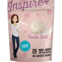 Bariatric Eating Inspire Vanilla Bean 20g Whey Protein Isolere pulver med calcium