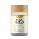 Snap Kosttilskud Black Seed Oil Capsules - 100% Cold Pressed Organic Nigella Sativa - Understøtter immunforsvar, Detox, hud, hår, Joints & Samlet Wellness - 90 Softgels