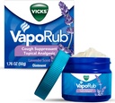 Vicks VapoRub, Lavendel Duft, Hoste suppressant, Topical Chest Rub & Analygesic Salve, Medicin Vicks Vapors, Relief fra Cough På grund af kulde, Aches & Pains, 1.76oz