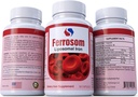Liposomal jerntilskud af Siba Pharm Mex124; Ferrosom Dietry Iron Vitamin Supplements 124; Rich in Vitamin C, B12, Folinsyre Mex124; Non GMO, Vegan, Premium Quality Mex124; Hjælper ny blodcelle Produktion Mex124; 30 kapsler