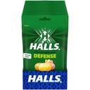 HALLS Defense Assorted Citrus Sugar Free Vitamin C Drops, Kosttilskud Drops, 12 poser 25 Drops (300 Total Drops)