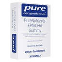 Pure indkapslinger PureNutrients EPA / DHA Gummy Note 124; Gummy Soft Chew til støtte sund kognitiv funktion og daglig wellness