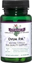 Vitanica Ovum P.M. - Egg Quality Support med vitamin D3, Alpha Lipoic Acid & Melatonin - Arbejder bedst med Ovum A.M. - Herbal Kosttilskud til kvinders sundhed - Lady - 30 Vegan Caps