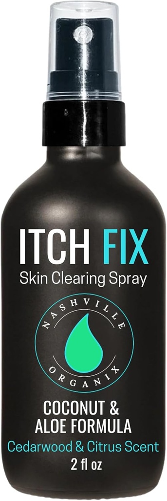 Dr. A 's Itch Retter Skin Clearing Sprøjte 124; Atlete' s Foot & Jock Itch Solution 124; Kløende Relief for Gryn, Feet, Inner Tigh Buddy 124; Naturlige ingredienser og essentielle olier Buddy 124; Odor Eliminator 4oz